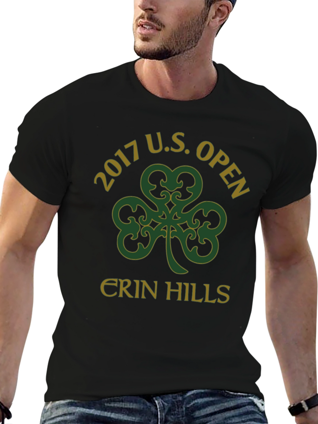 2017 U.S. Open Erin Hills Shamrock T-Shirt
