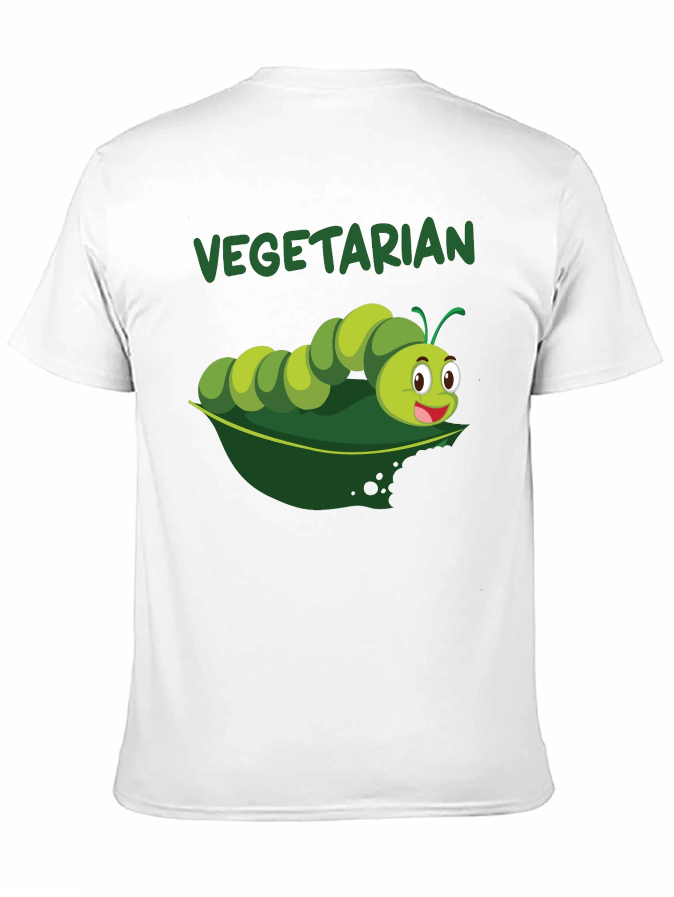 Vegetarian Caterpillar Graphic T-Shirt