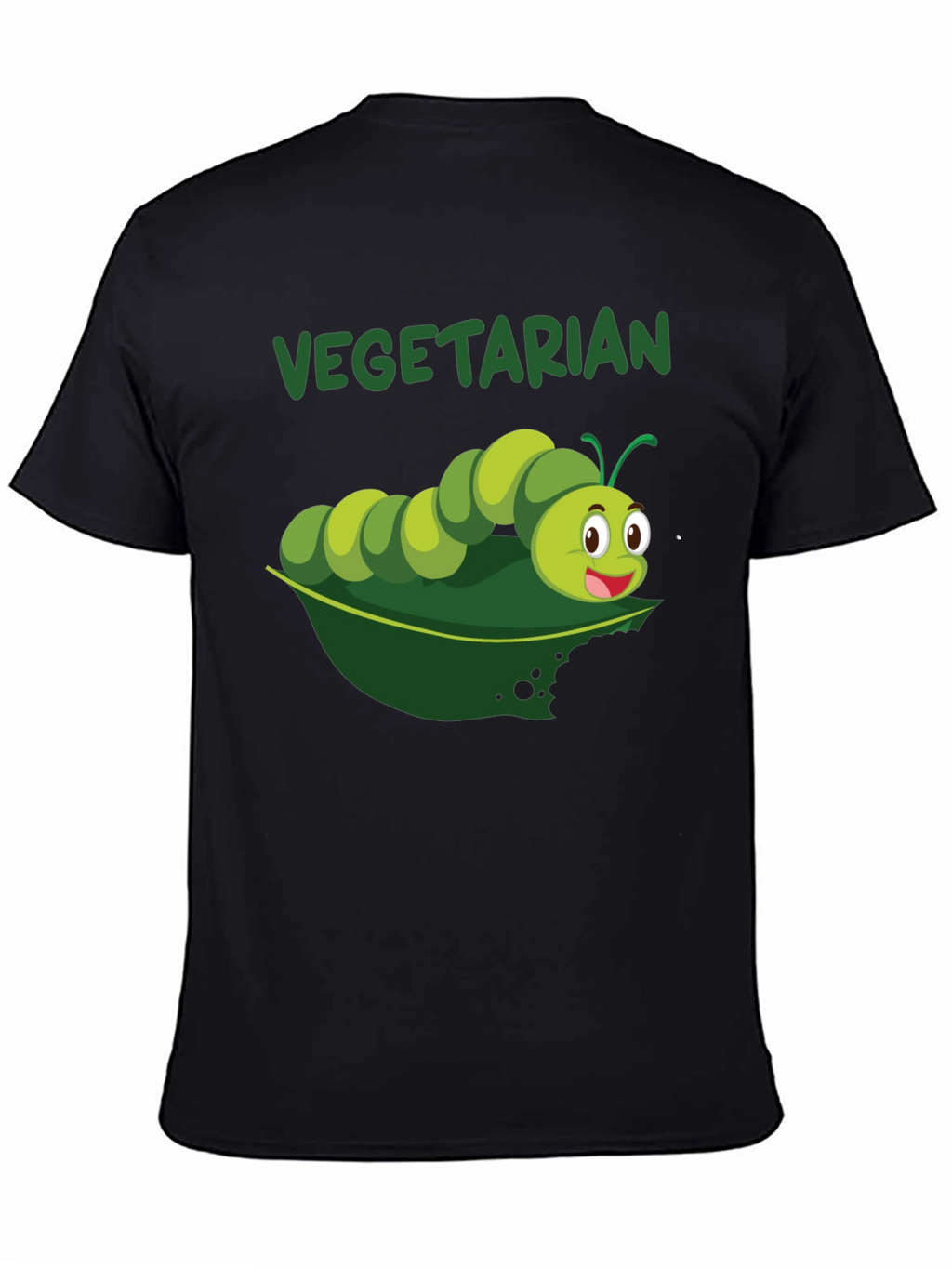 Vegetarian Caterpillar Graphic T-Shirt
