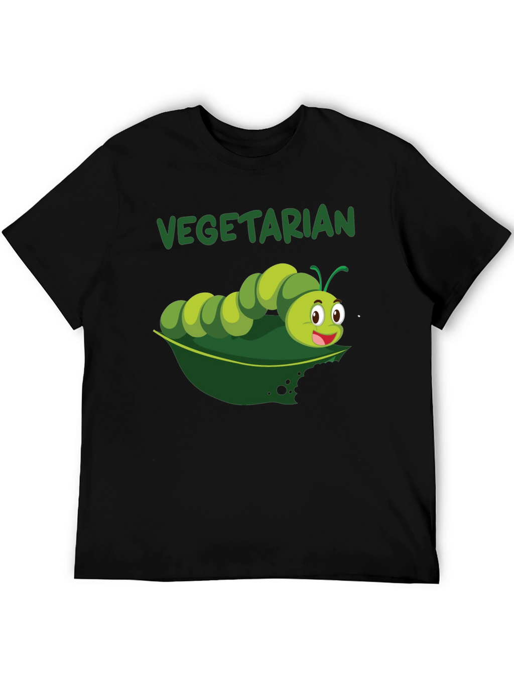 Vegetarian Caterpillar Graphic T-Shirt