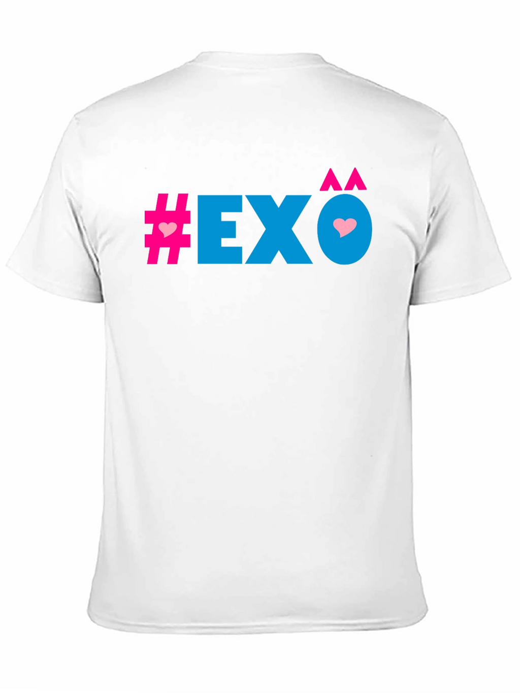 EXO Heart Graphic Black T-Shirt