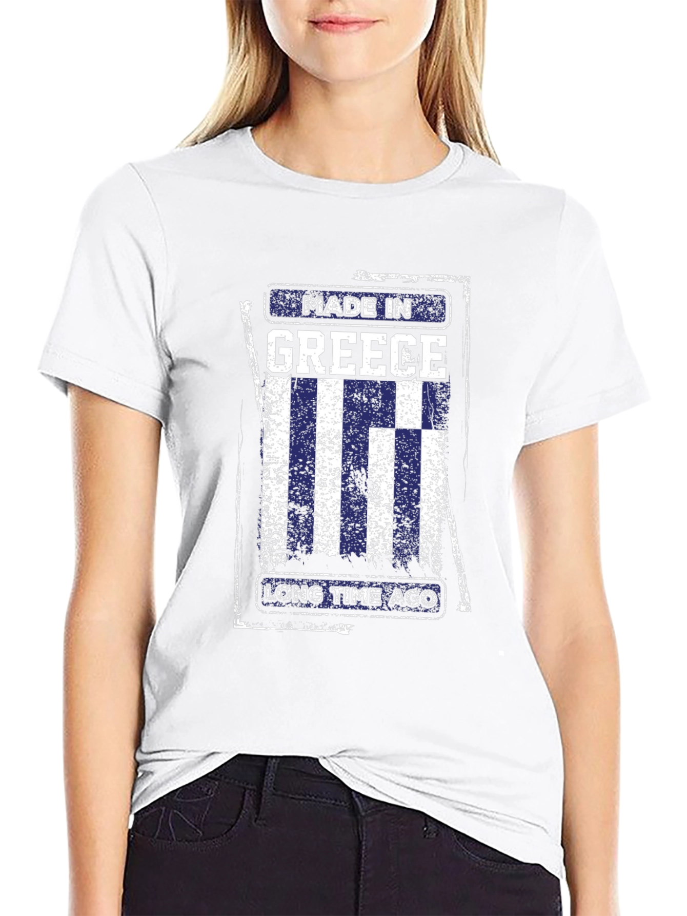 Made in Greece Flag T-Shirt