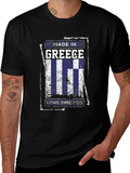 Made in Greece Flag T-Shirt