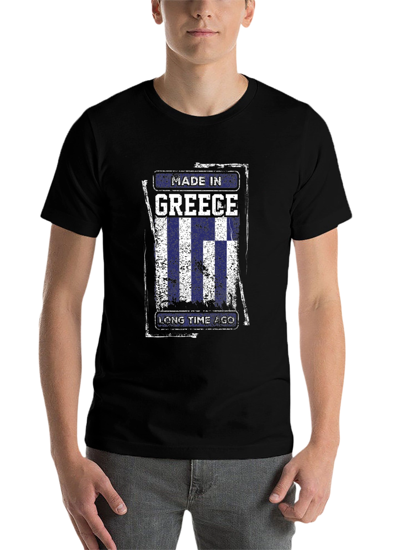 Made in Greece Flag T-Shirt