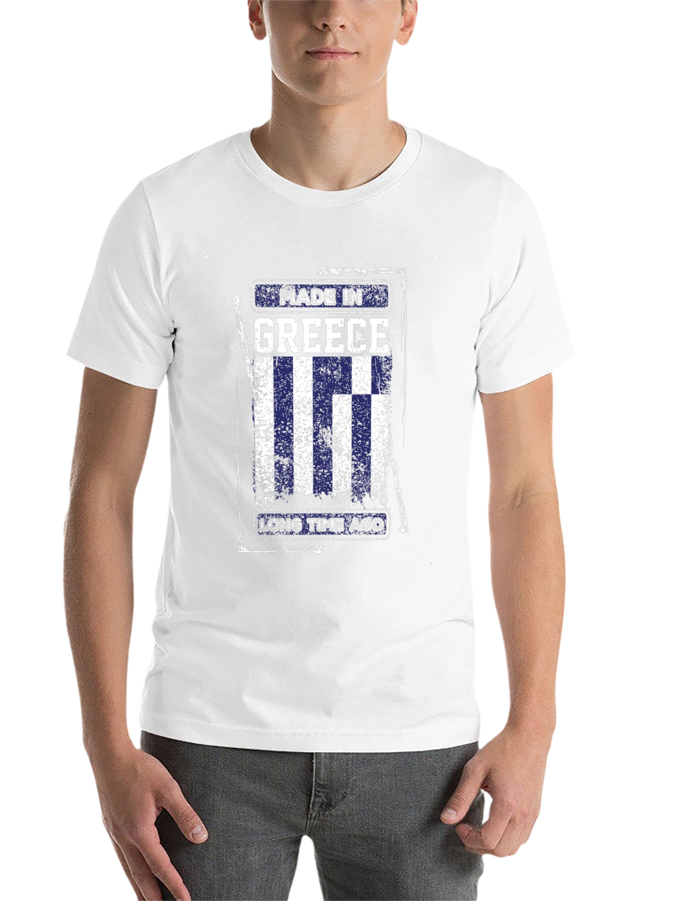 Made in Greece Flag T-Shirt