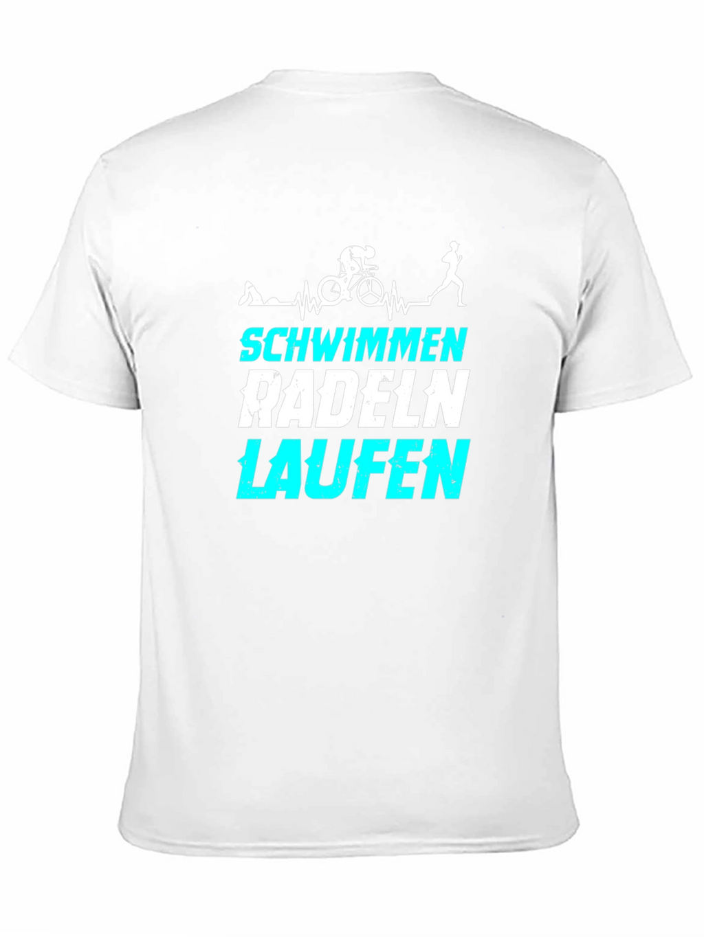 Triathlon T-Shirt: Swim Bike Run Tee