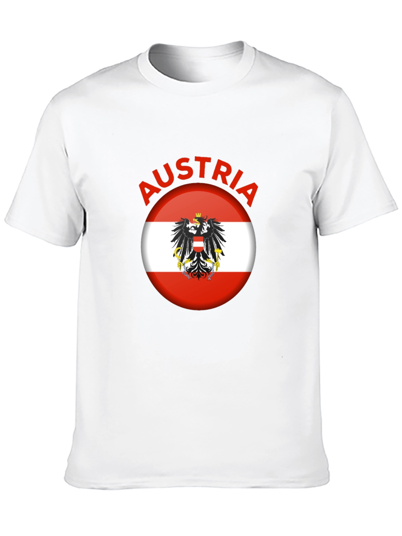 Austria Flag Eagle T-Shirt
