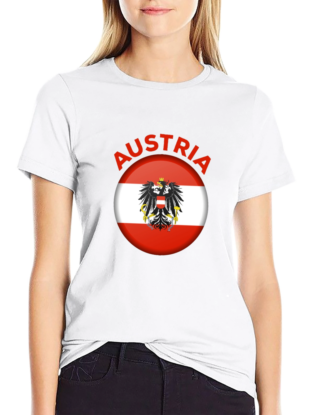 Austria Flag Eagle T-Shirt