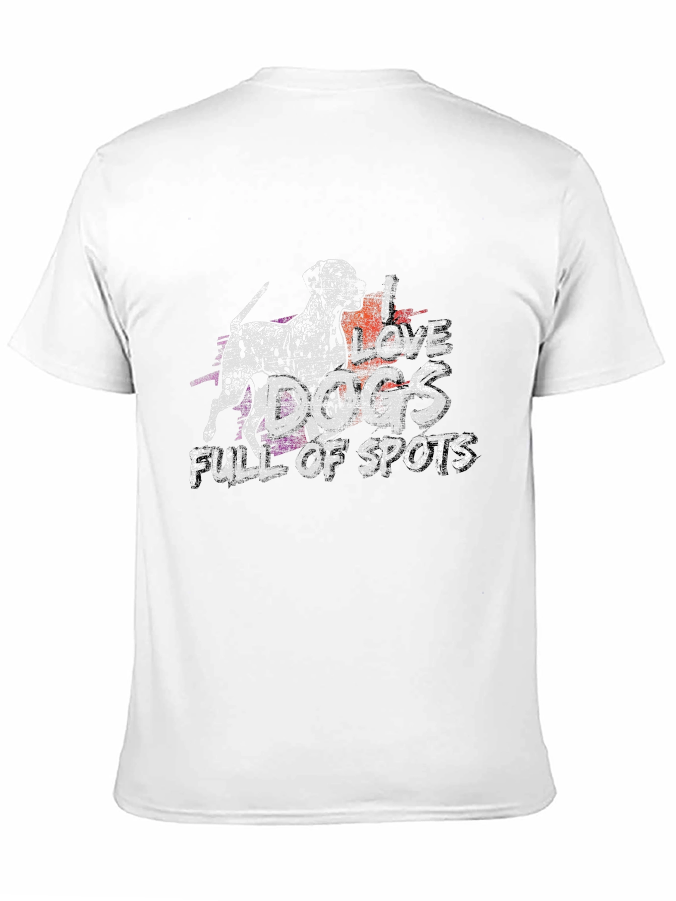 I Love Dogs Full of Spots T-Shirt