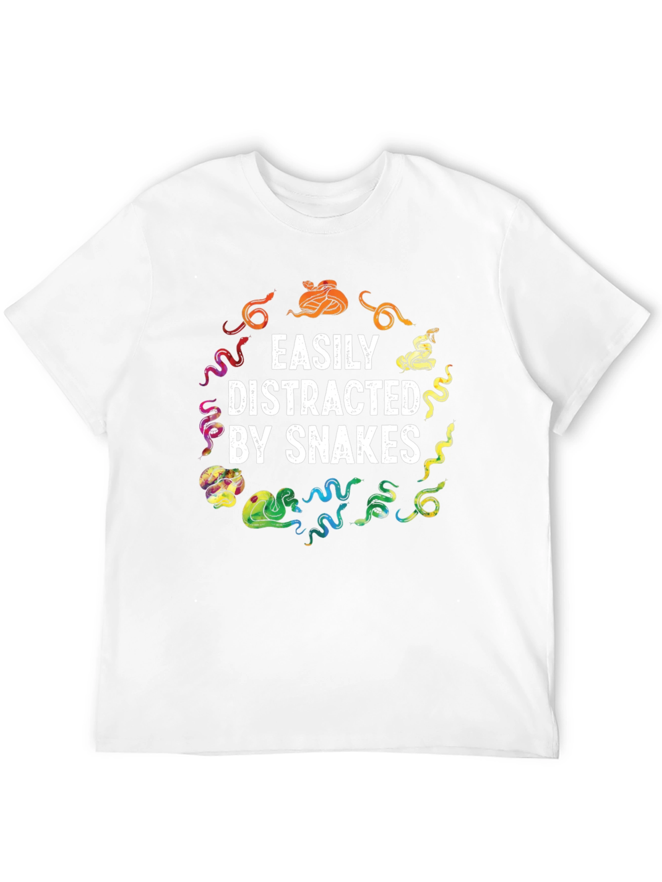 Easily Distracted By Snakes Graphic Tee
