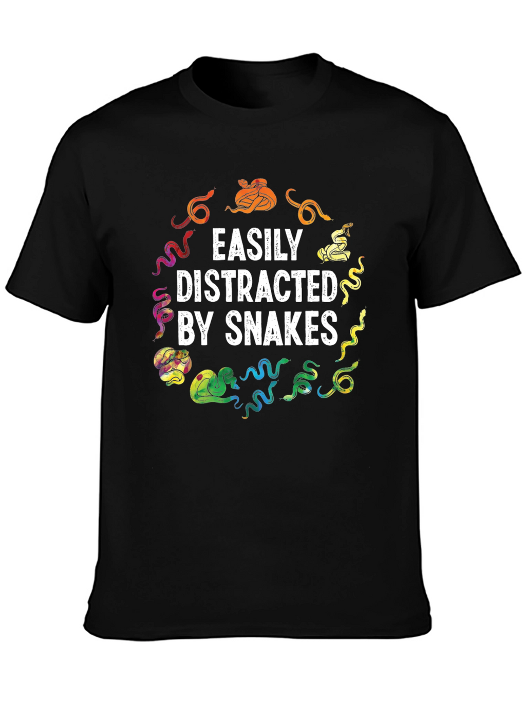 Easily Distracted By Snakes Graphic Tee