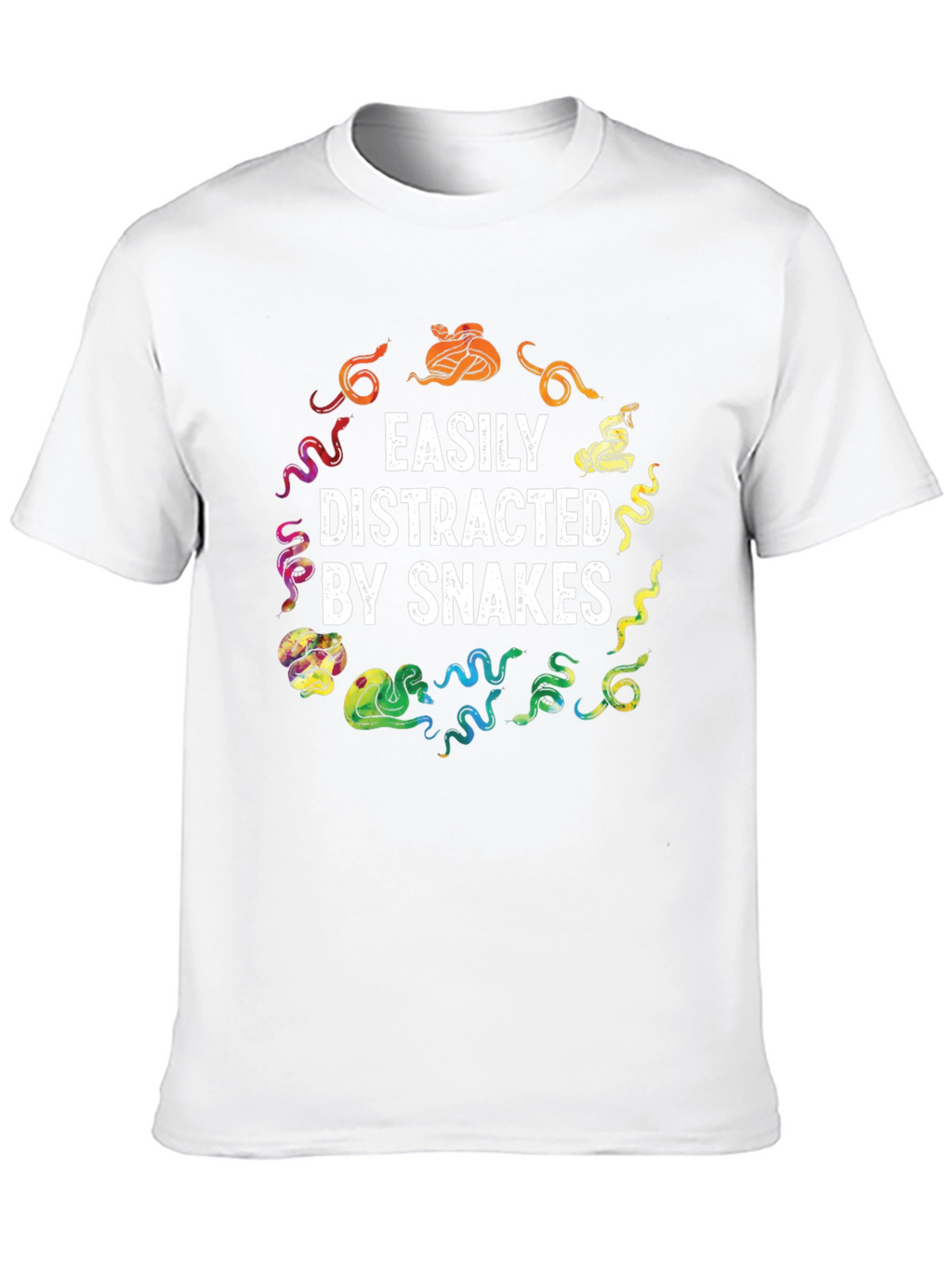 Easily Distracted By Snakes Graphic Tee