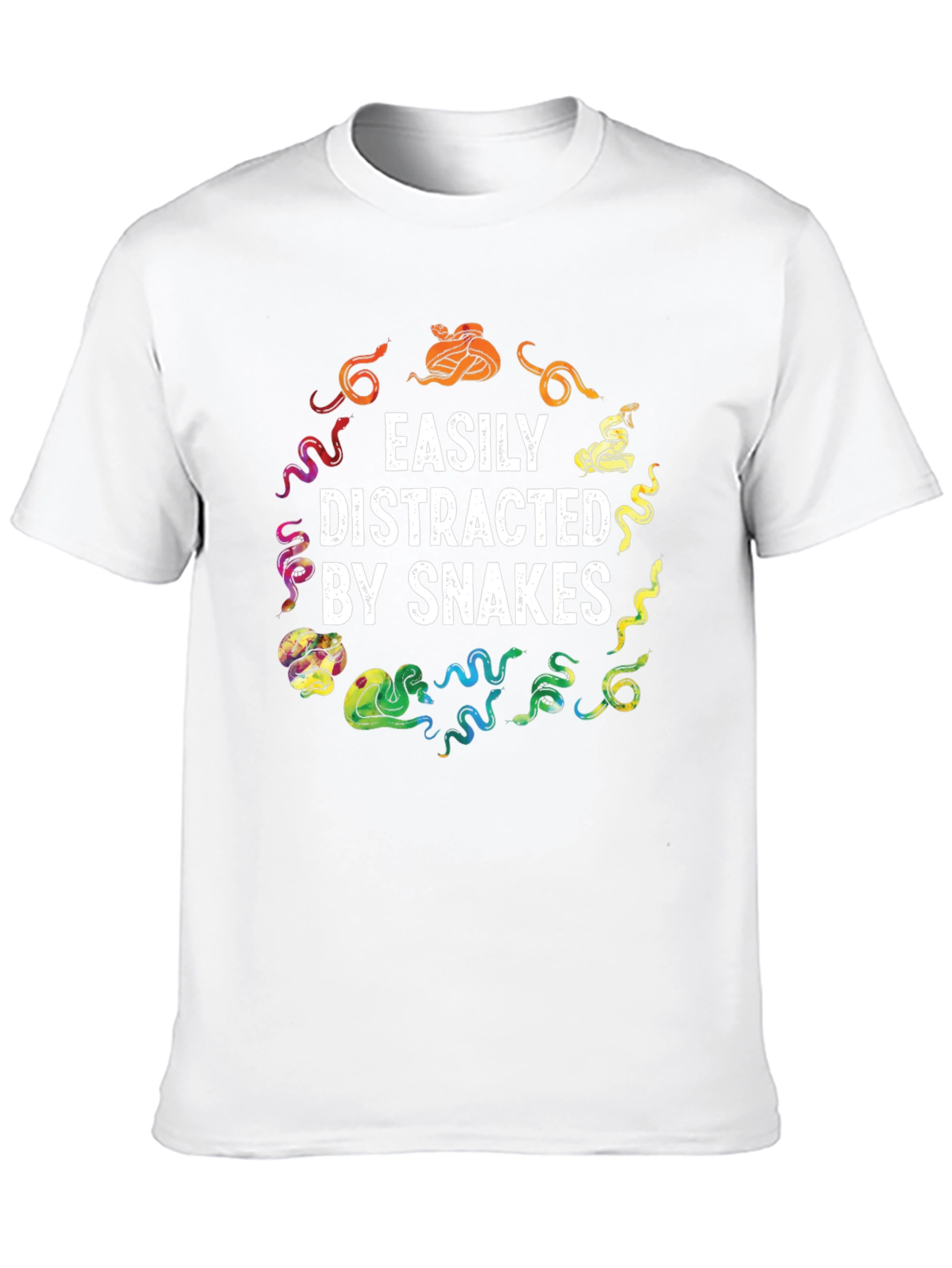 Easily Distracted By Snakes Graphic Tee