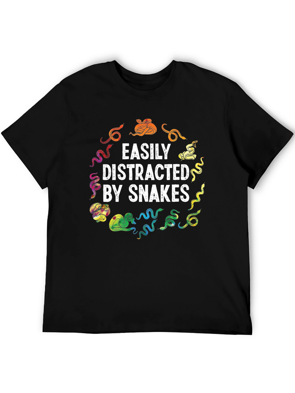 Easily Distracted By Snakes Graphic Tee