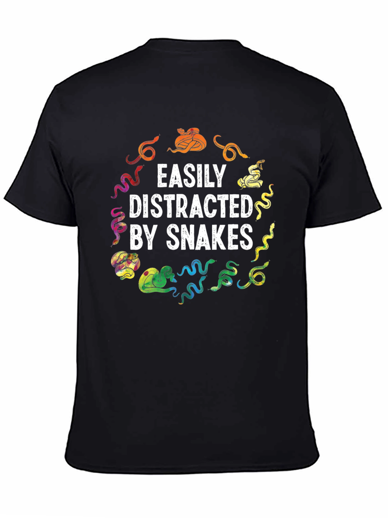 Easily Distracted By Snakes Graphic Tee
