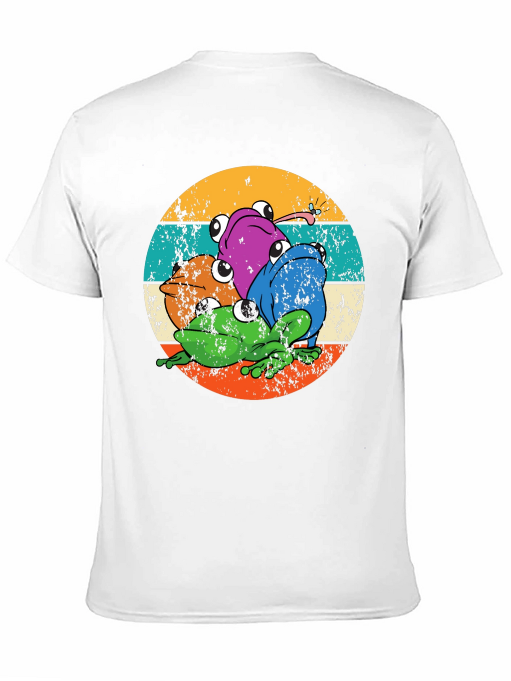 Retro Frog Stack T-Shirt