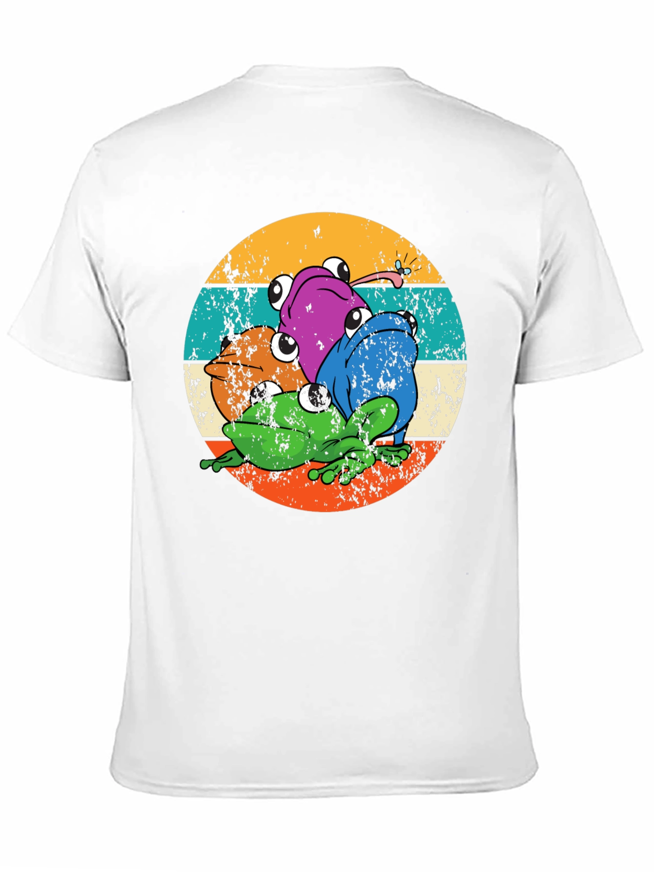 Retro Frog Stack T-Shirt