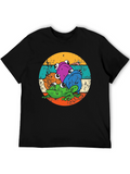 Retro Frog Stack T-Shirt