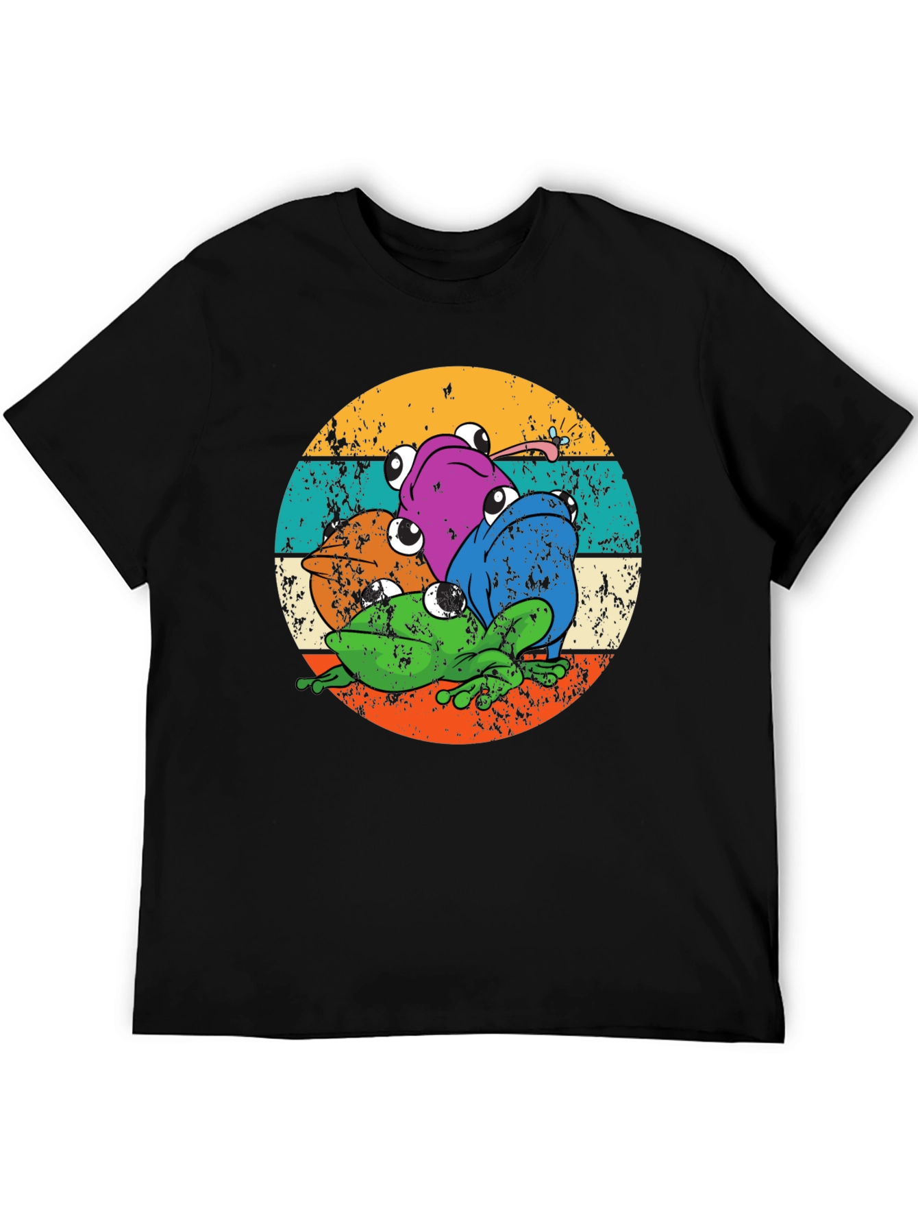 Retro Frog Stack T-Shirt
