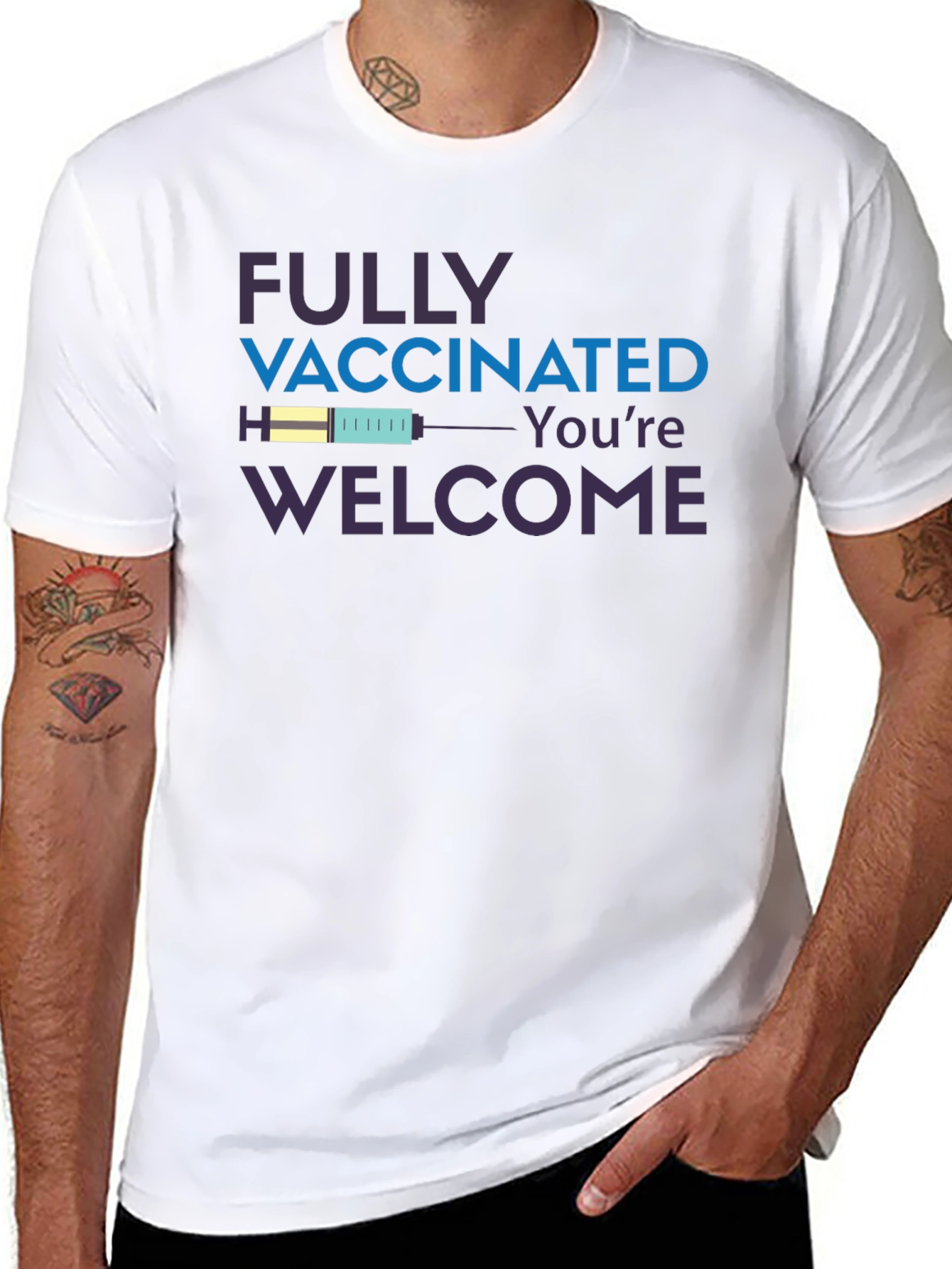 Fully Vaccinated Youre Welcome T-Shirt