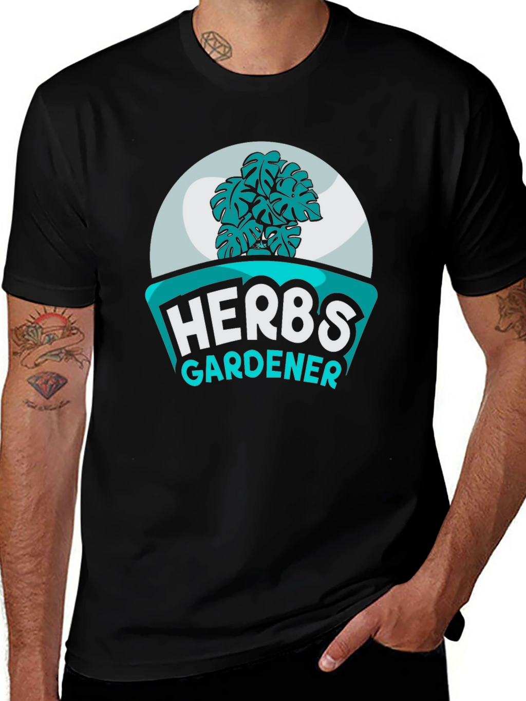 Herbs Gardener Graphic T-Shirt
