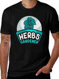 Herbs Gardener Graphic T-Shirt