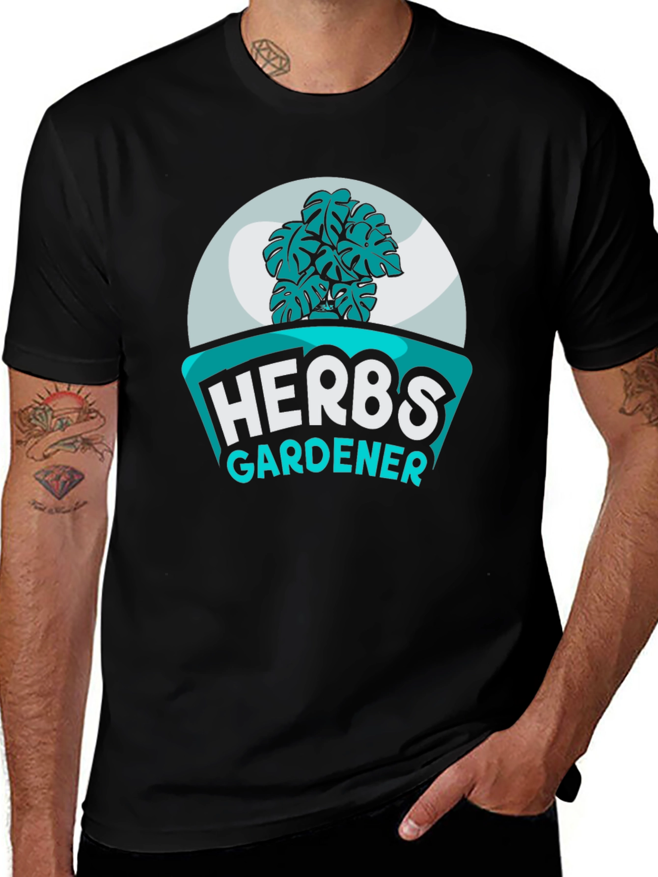 Herbs Gardener Graphic T-Shirt