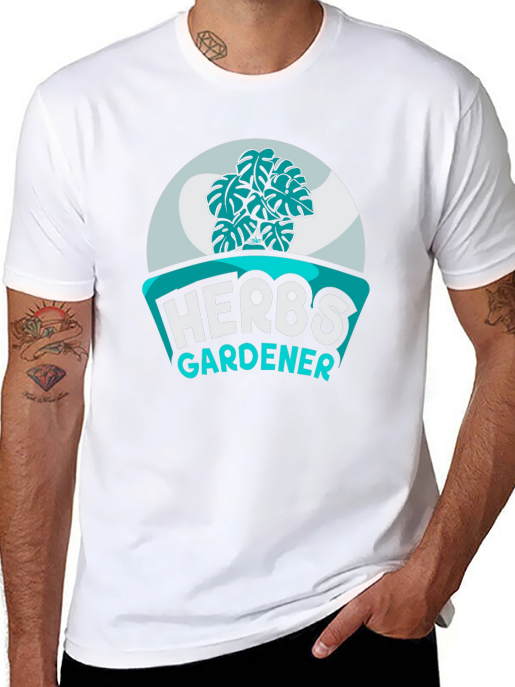 Herbs Gardener Graphic T-Shirt