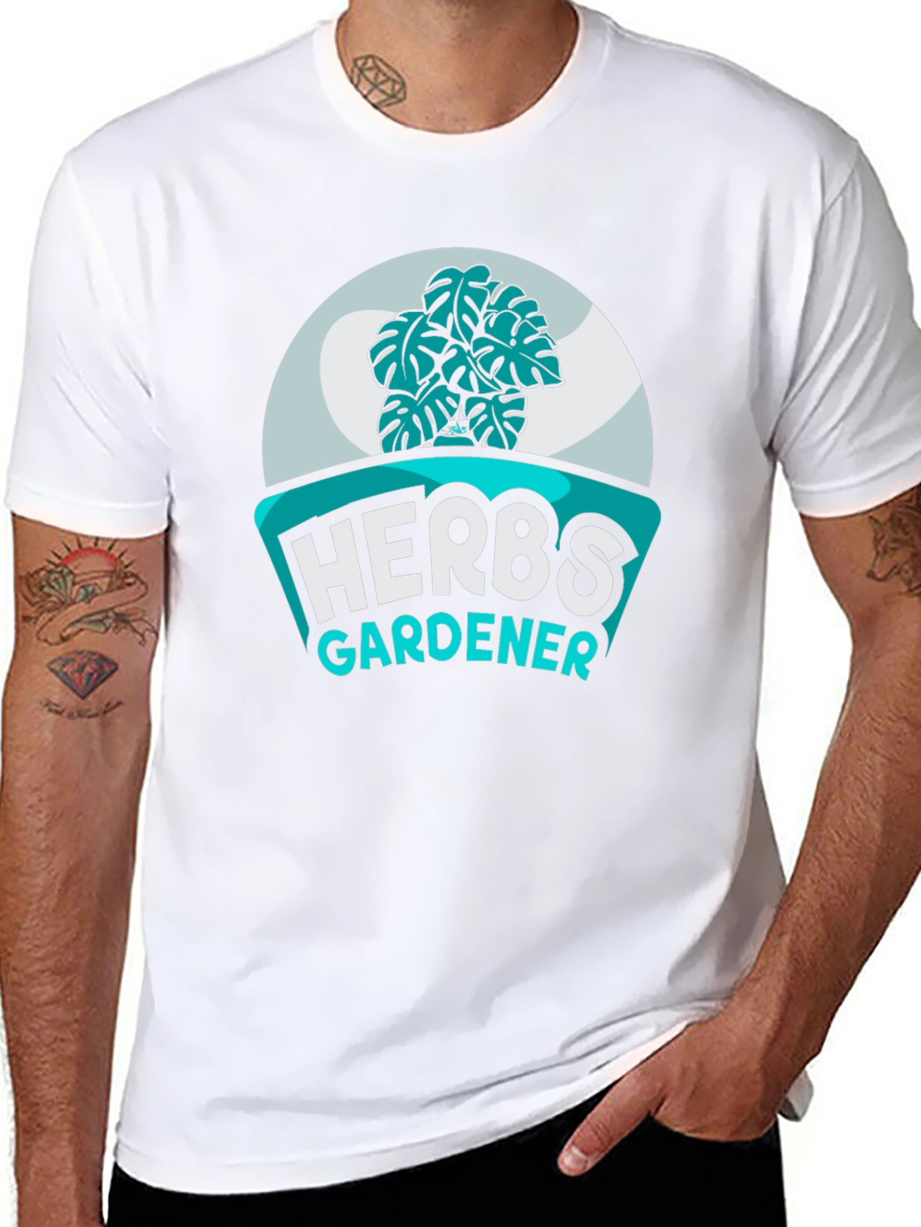 Herbs Gardener Graphic T-Shirt