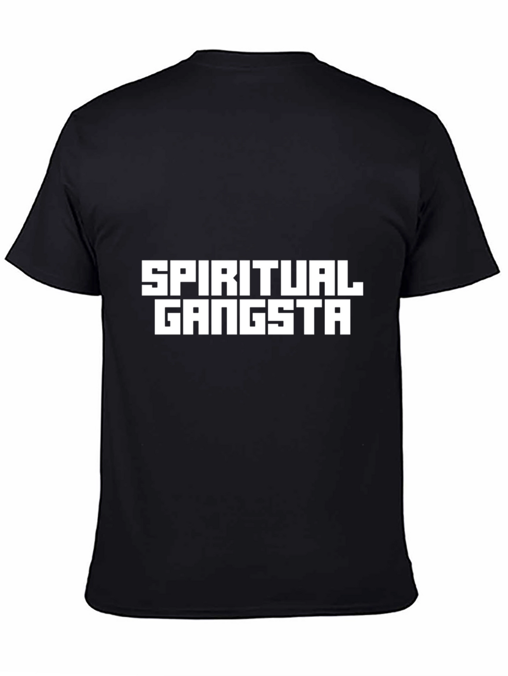 Spiritual Gangsta Graphic Tee - Black