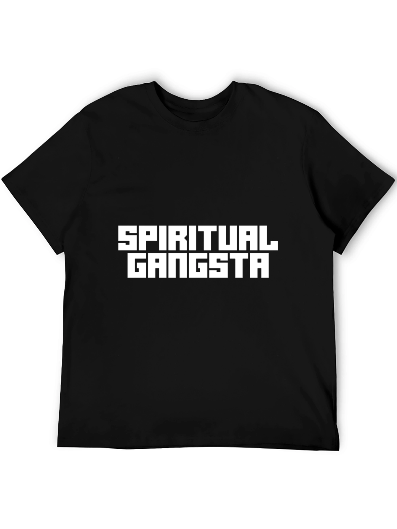 Spiritual Gangsta Graphic Tee - Black