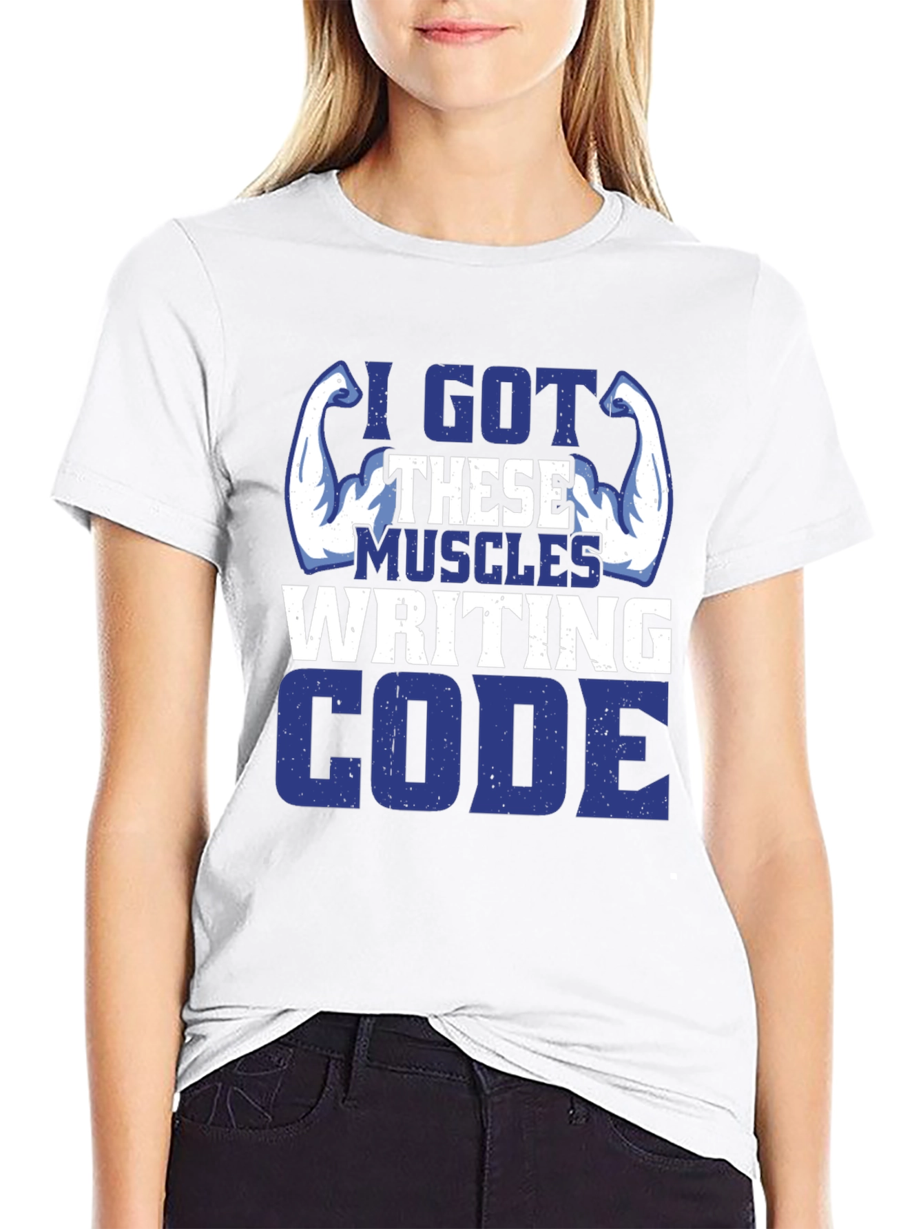 I Got These Muscles Writing Code T-Shirt