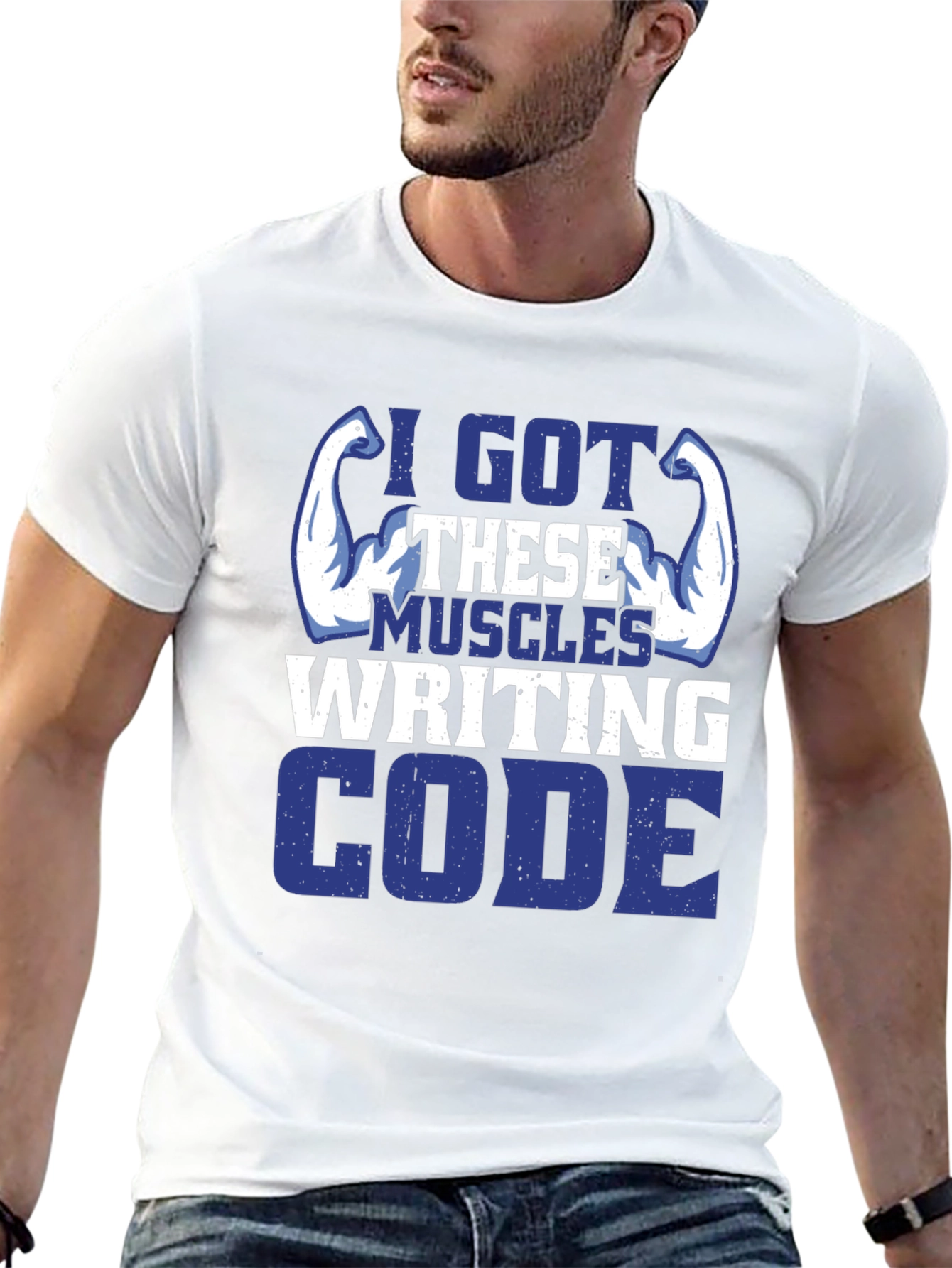 I Got These Muscles Writing Code T-Shirt