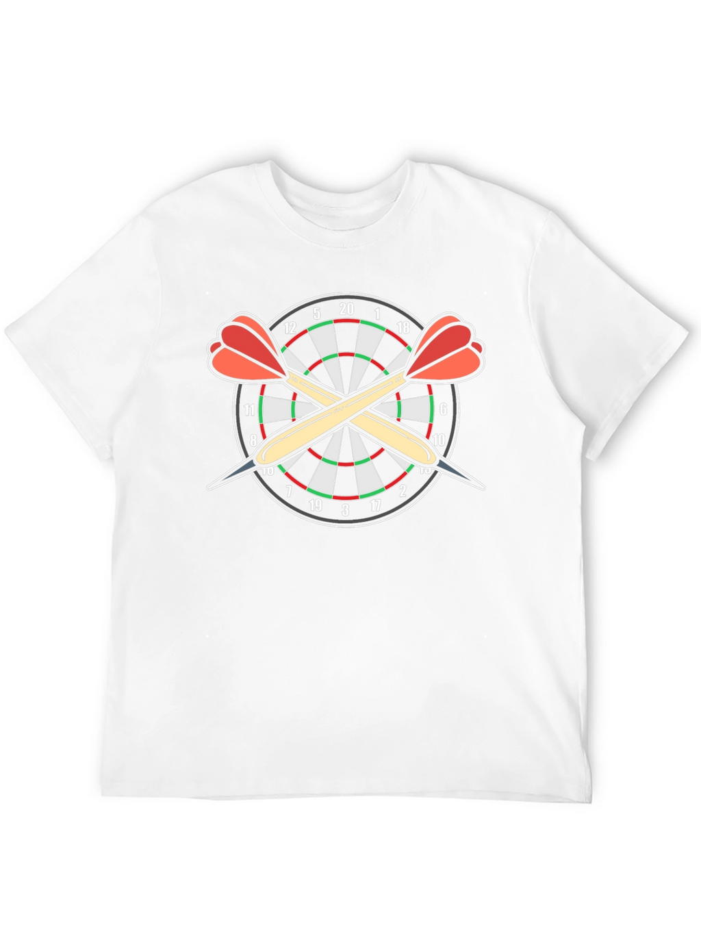 Dartboard T-Shirt: Target & Darts Graphic Tee