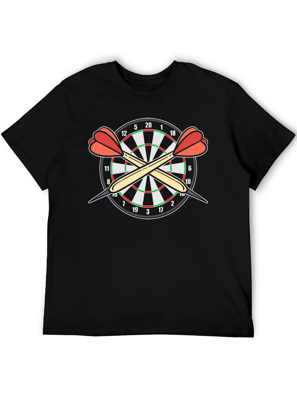 Dartboard T-Shirt: Target & Darts Graphic Tee