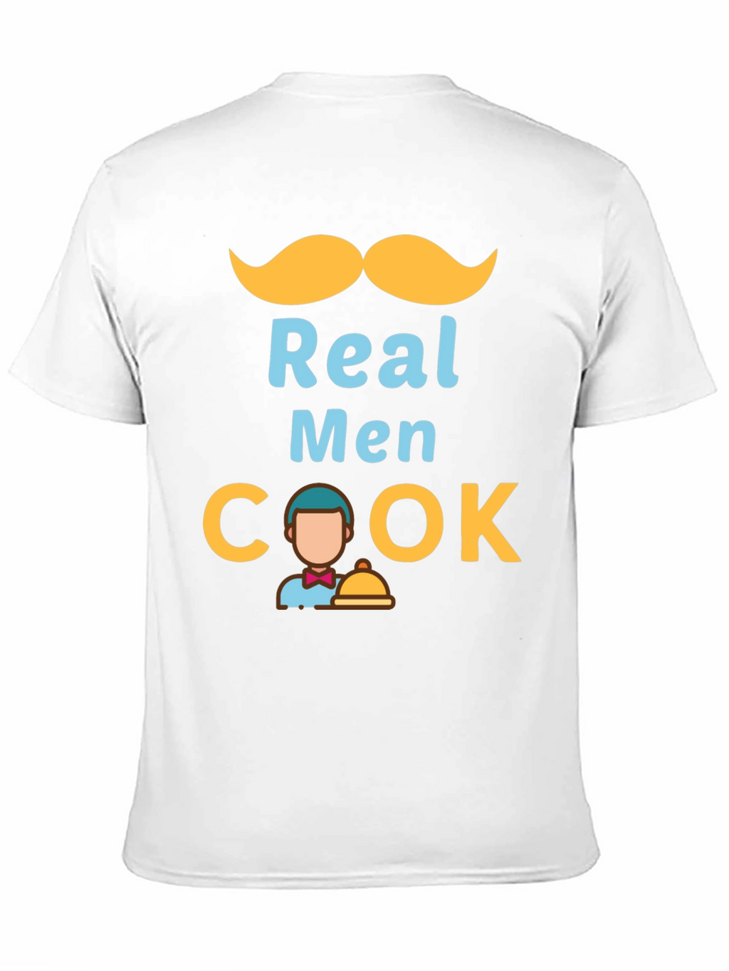 Real Men Cook Graphic T-Shirt - Chef Humor