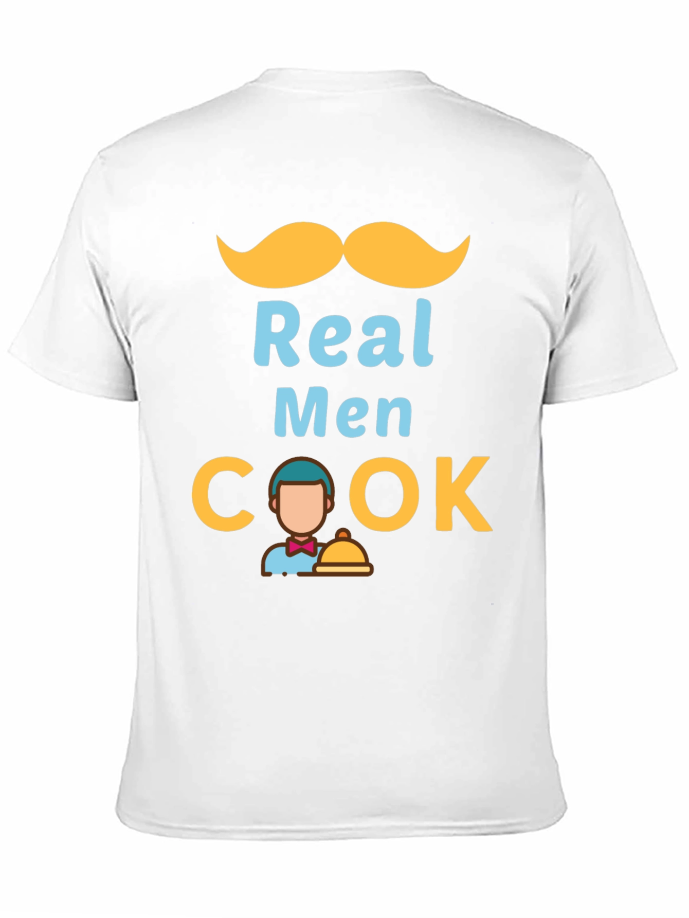 Real Men Cook Graphic T-Shirt - Chef Humor
