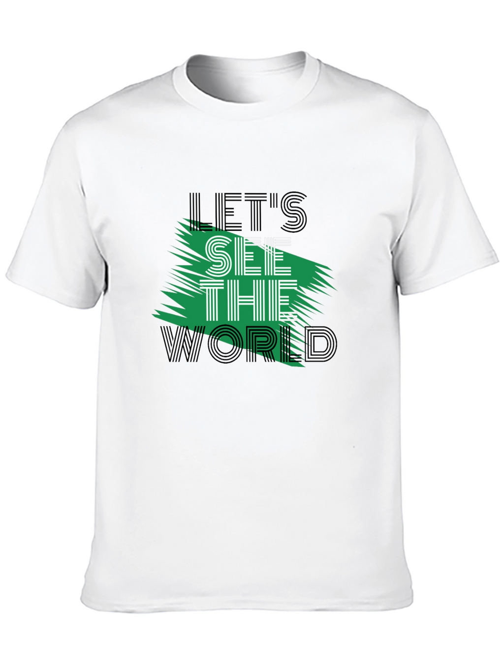 Lets See the World Graphic T-Shirt