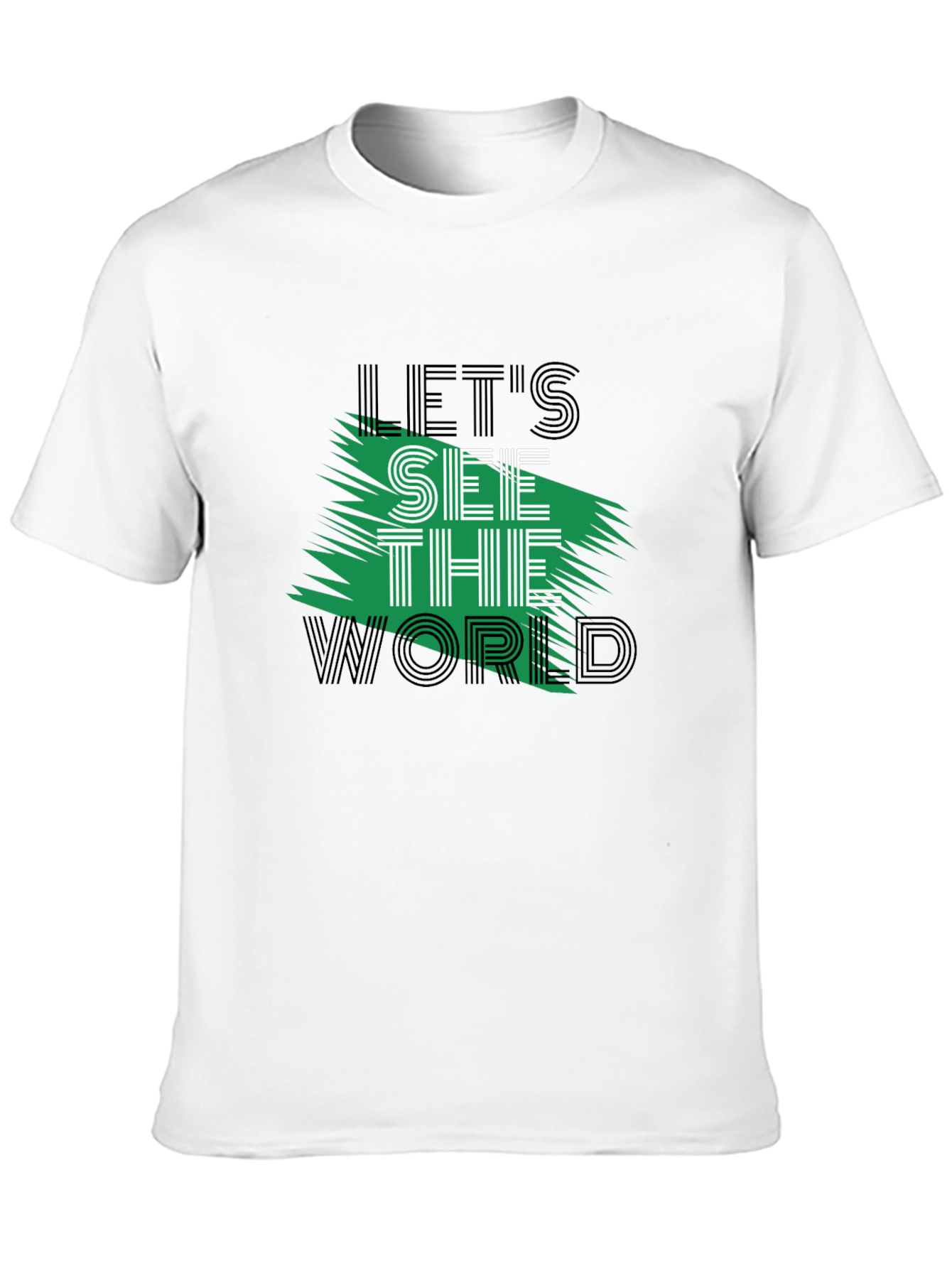 Lets See the World Graphic T-Shirt
