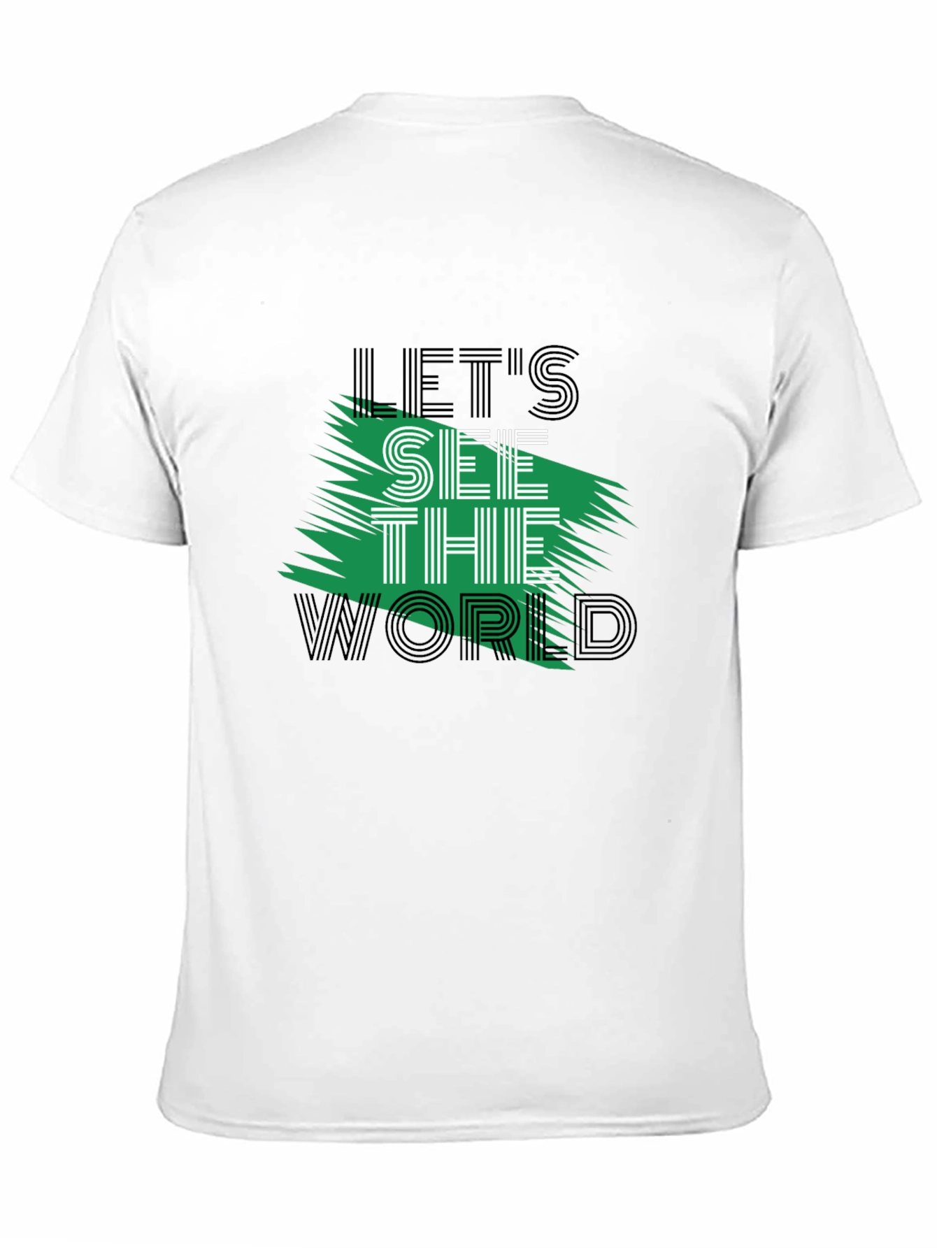 Lets See the World Graphic T-Shirt