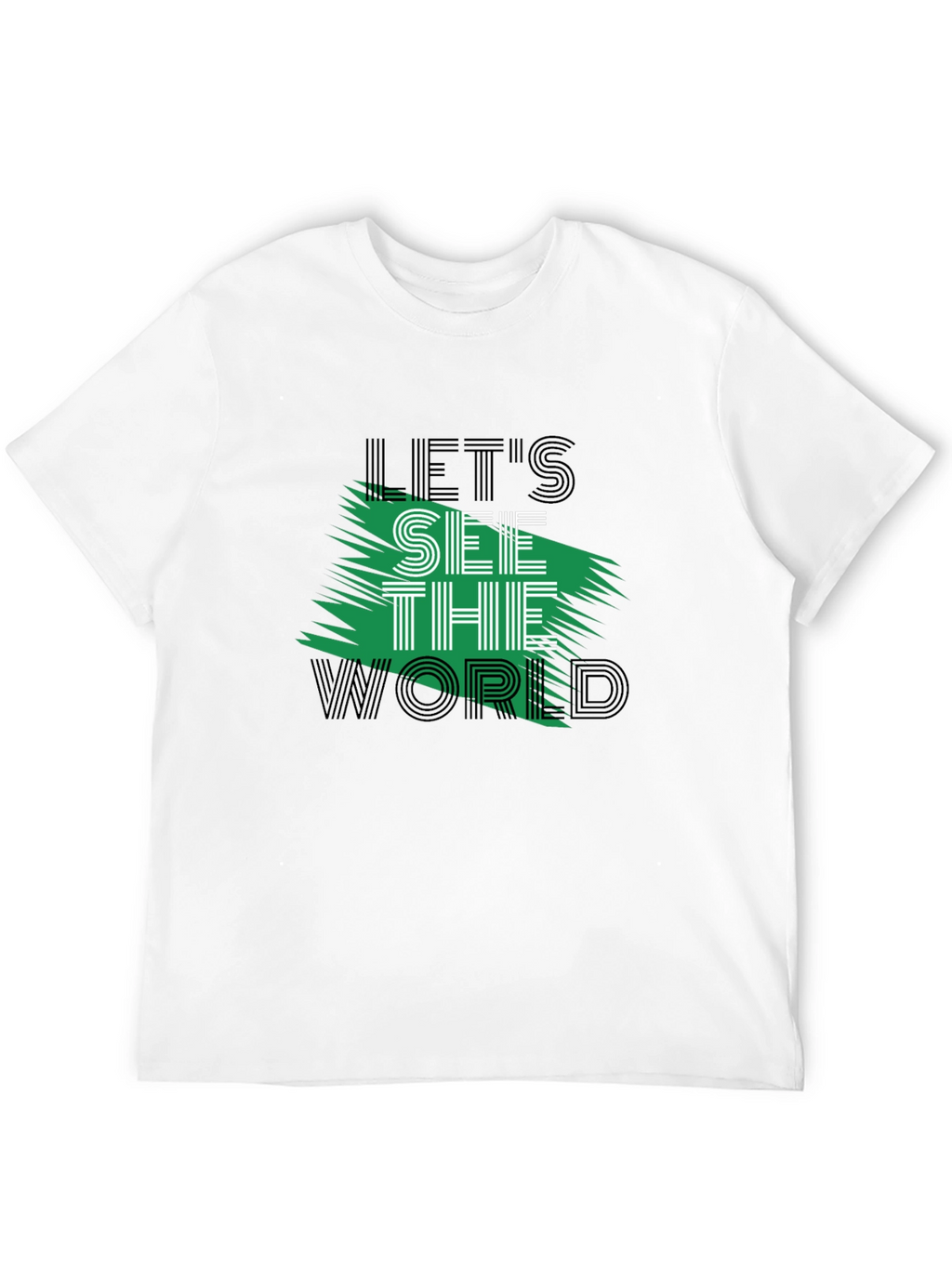 Lets See the World Graphic T-Shirt
