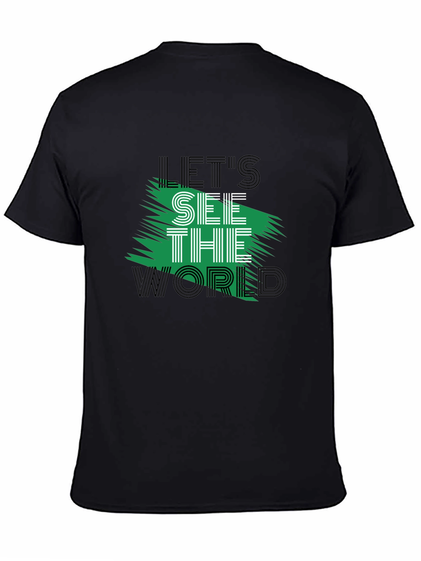 Lets See the World Graphic T-Shirt