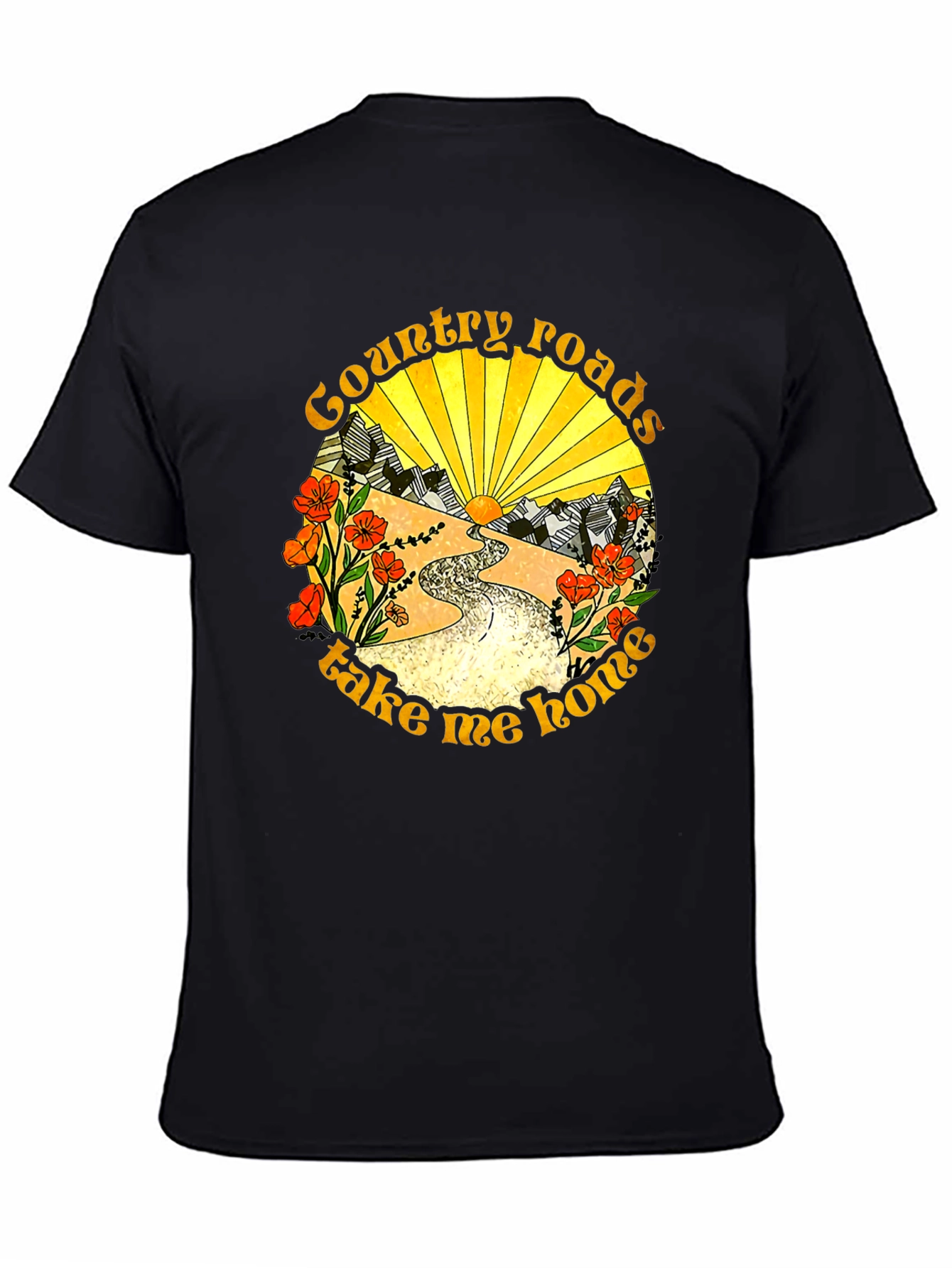 Country Roads Graphic Tee - Take Me Home