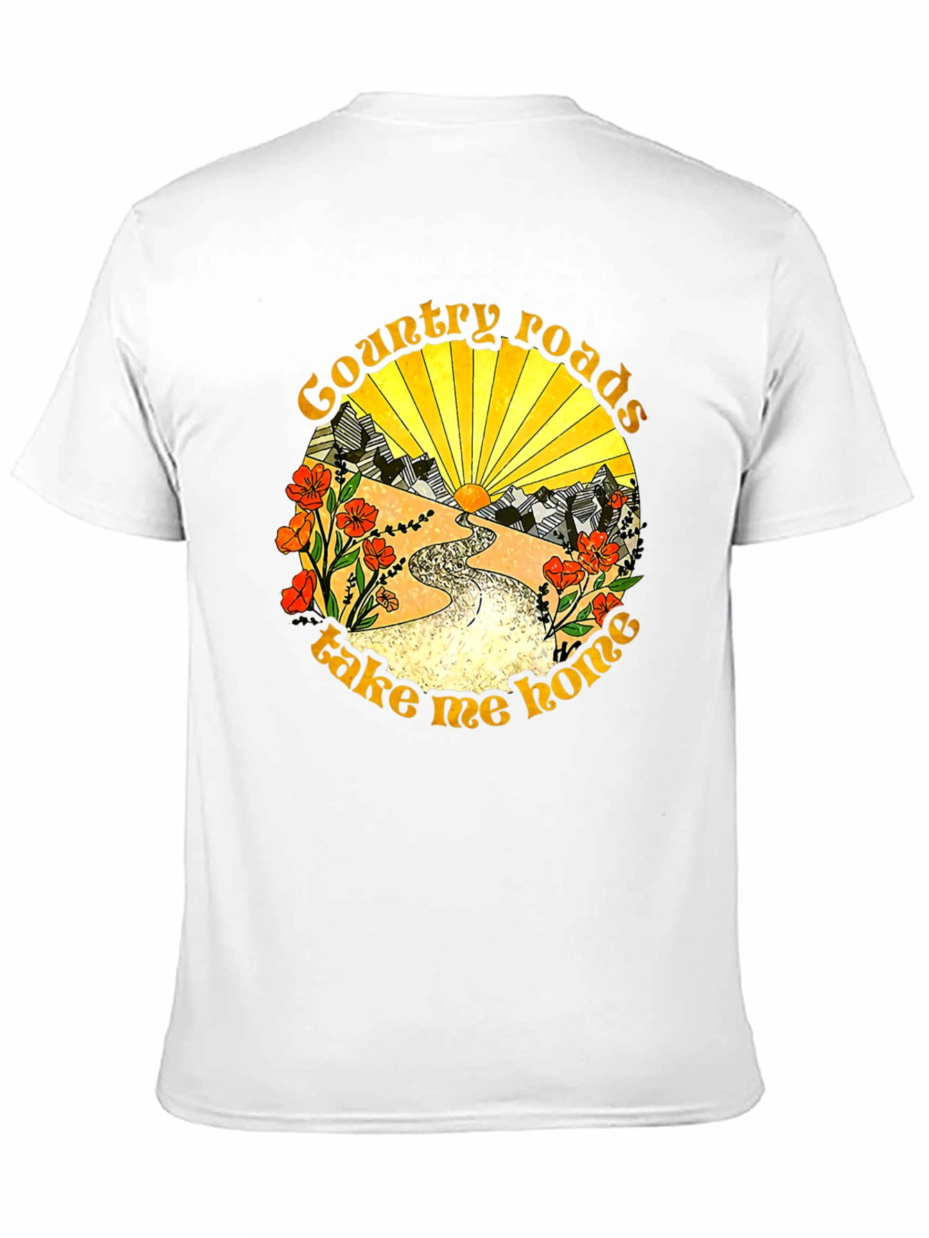 Country Roads Graphic Tee - Take Me Home
