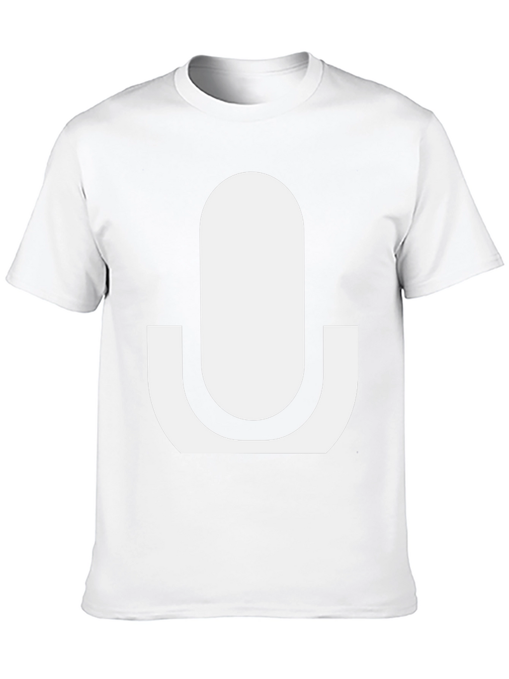 Minimalist Microphone Graphic Tee - Black