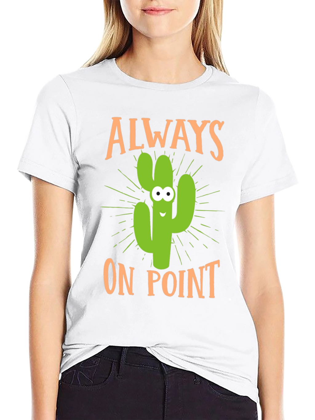 Always On Point Cactus Graphic Tee