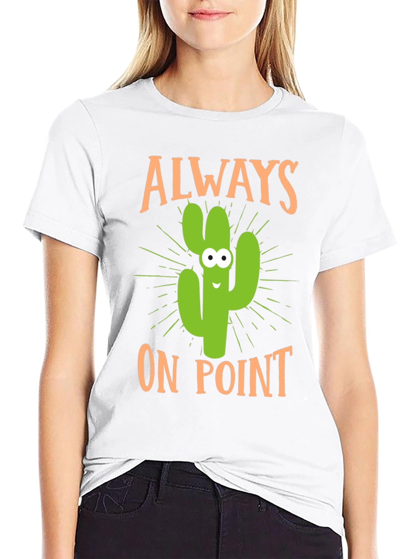 Always On Point Cactus Graphic Tee