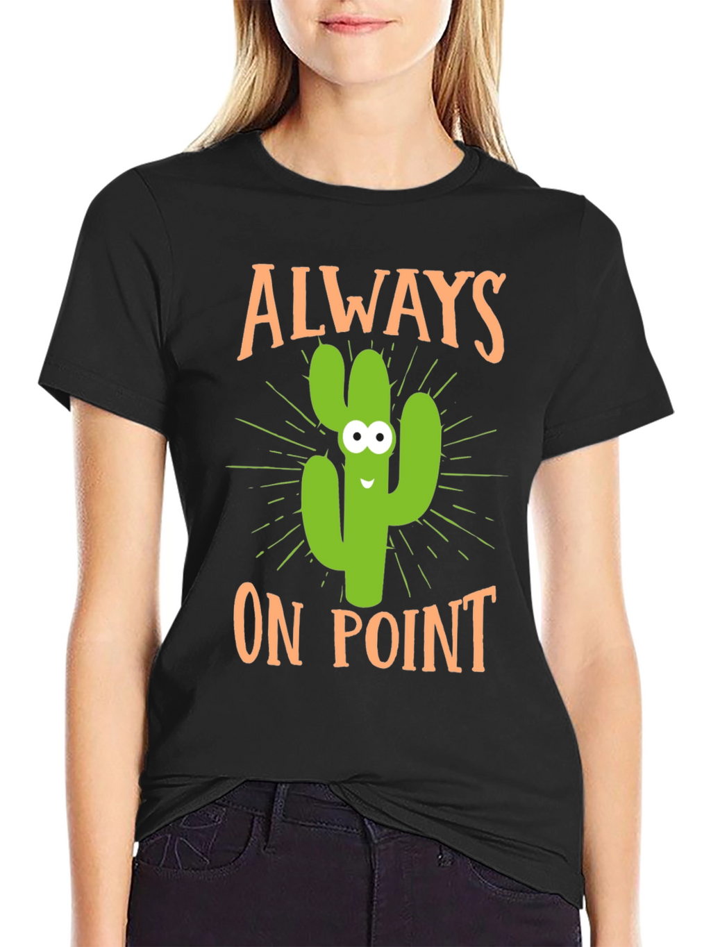 Always On Point Cactus Graphic Tee