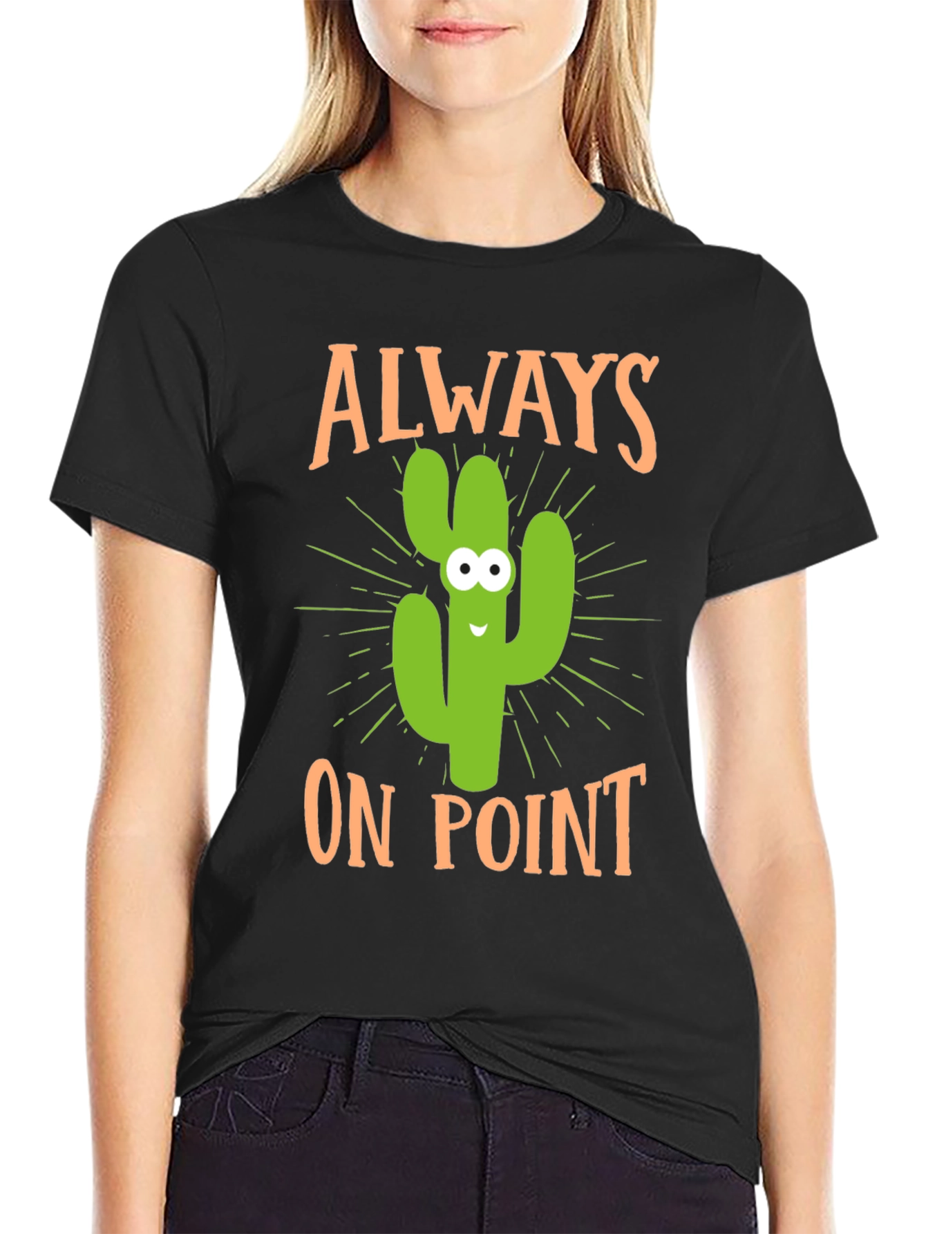 Always On Point Cactus Graphic Tee