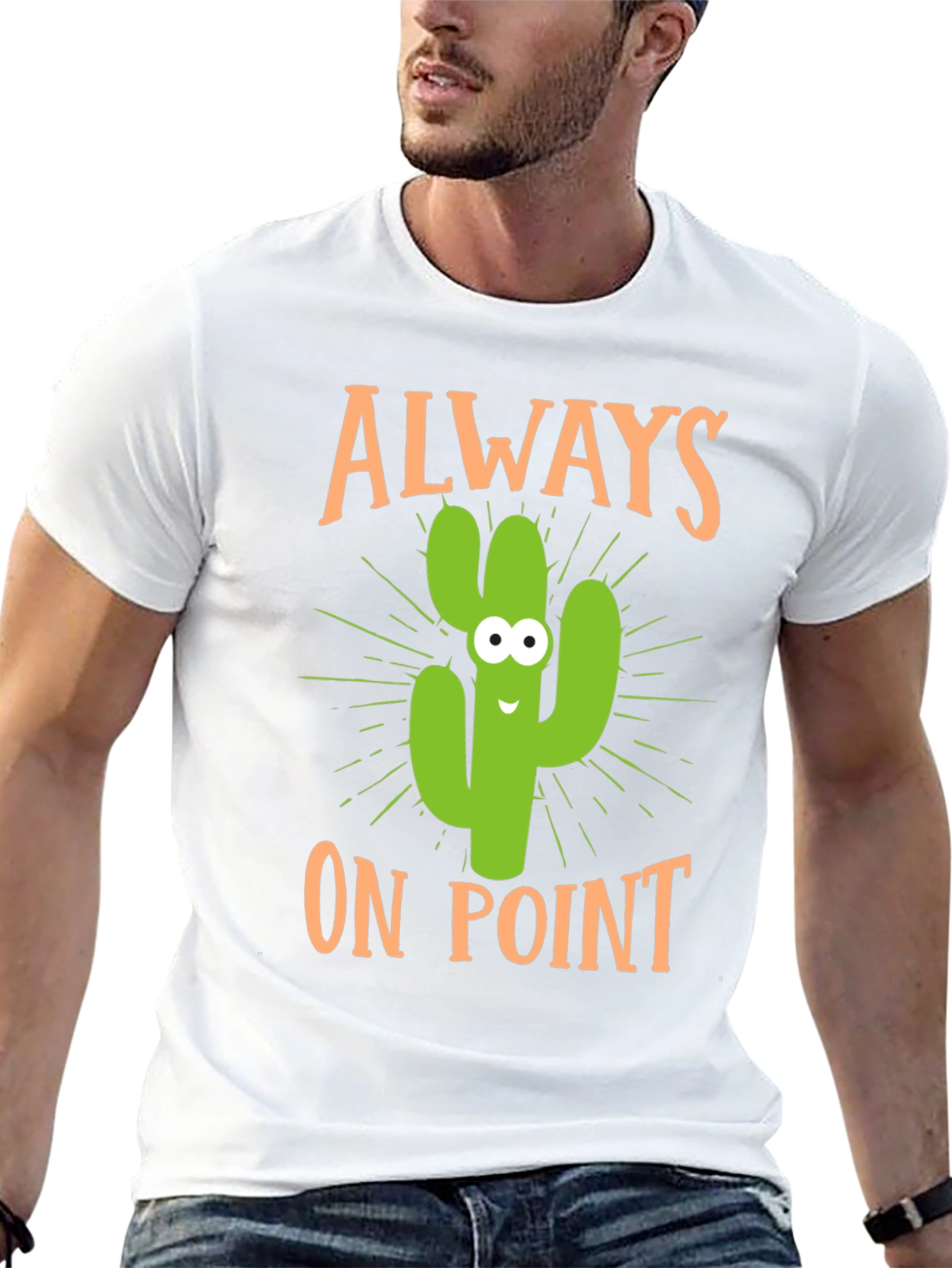 Always On Point Cactus Graphic Tee
